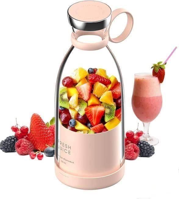 🍓 Mini USB Juicer Bottle – Fresh Smoothies in Seconds